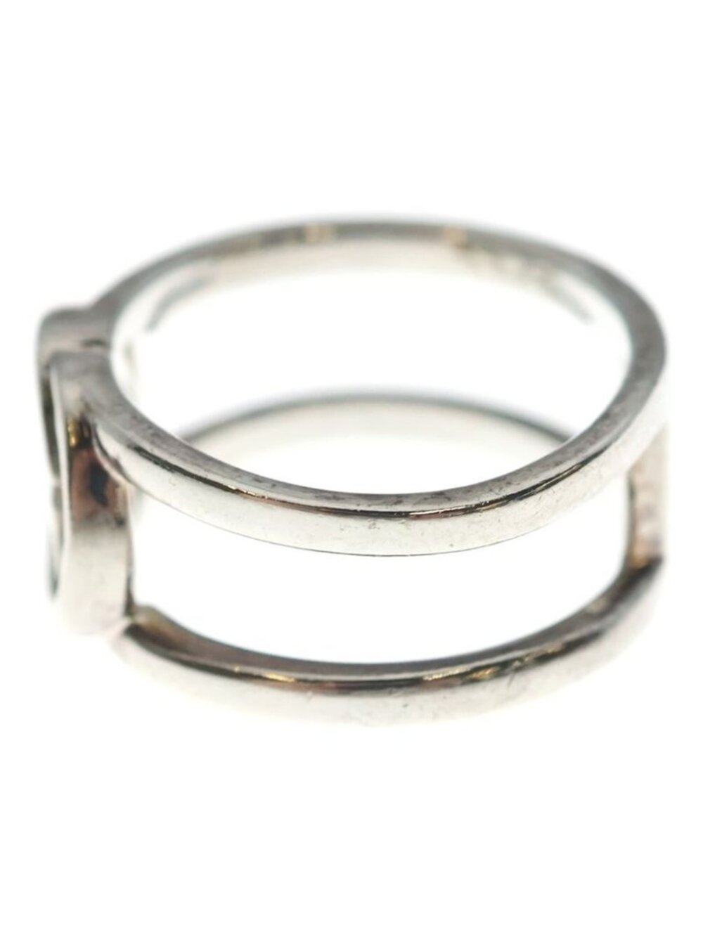 Gucci Interlocking Ring 925 Sterling Silver - Picture 5 of 7